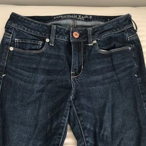 American eagle dark skinny jeans